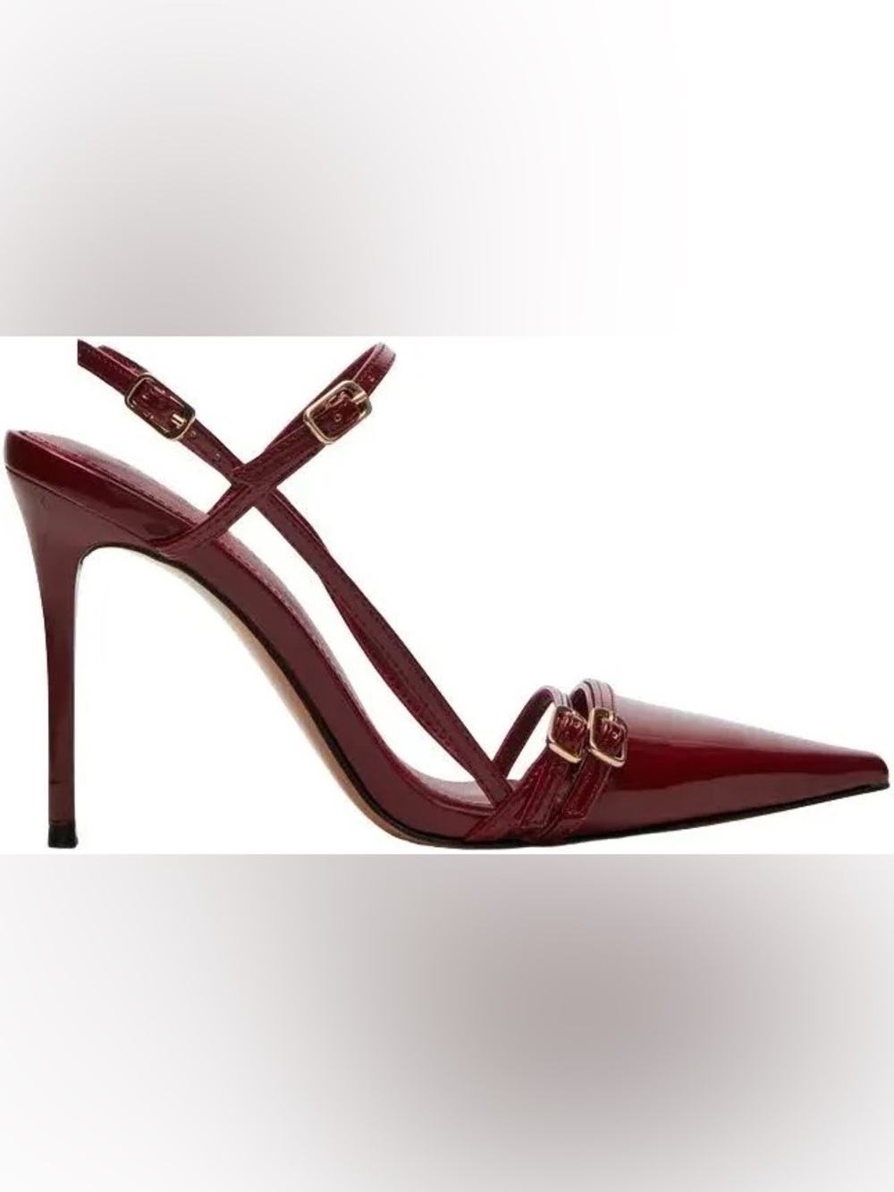 Steve Madden Deagan Wine heels - Picture 4 of 4